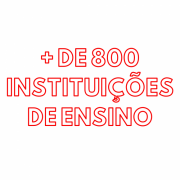 Mais de 800 instituições de ensino